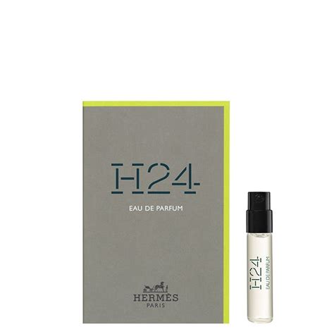 hermes h24 notes|Hermes try it first sample.